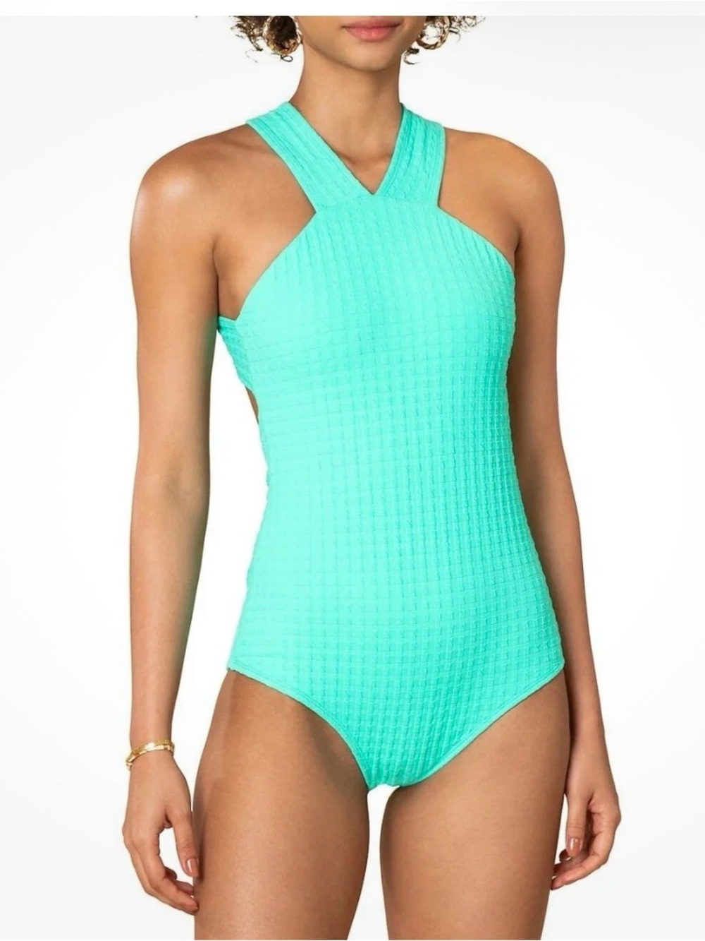 NWT Shoshanna Swimsuit high beck 8